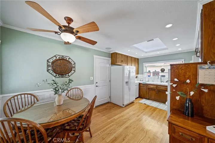 In kitchen dining