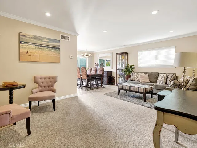 Living room and Formal Dining room
