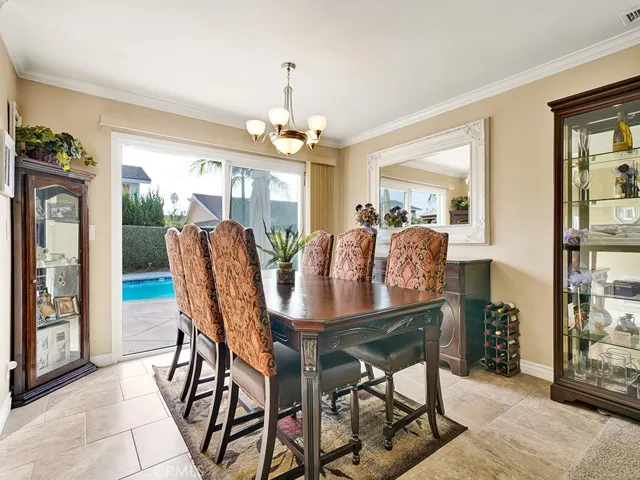 Formal Dining room with Slider to the Backyard