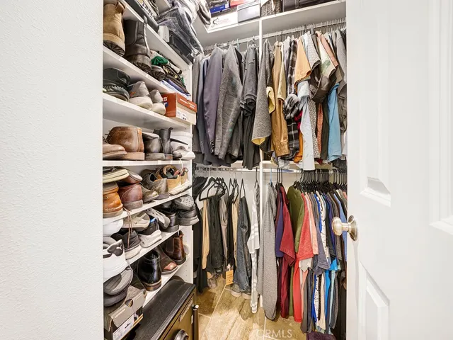 Upstairs Primary Walk-In Closet
