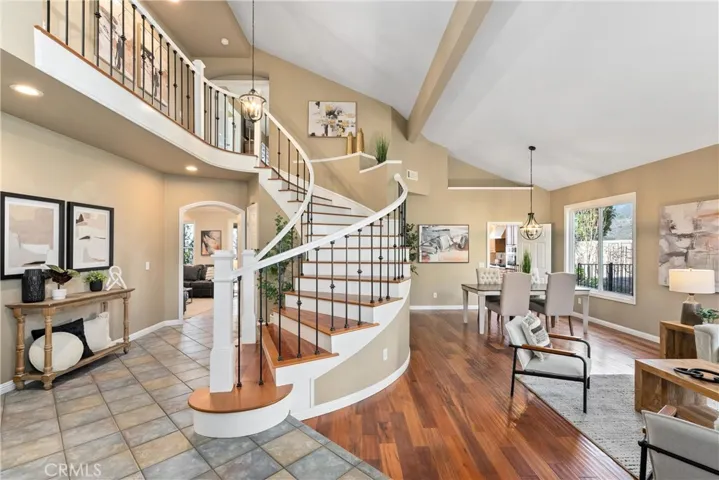 Dramatic staircase