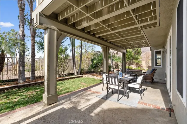 Back patio