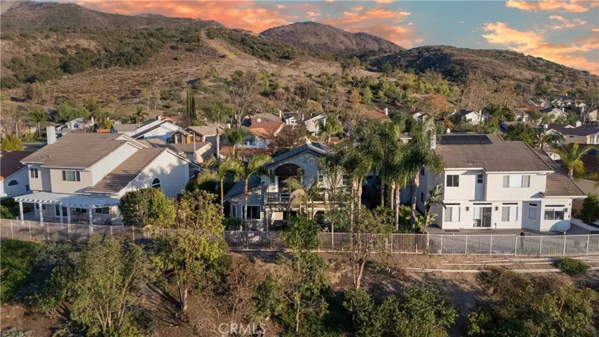Aerial of back of property