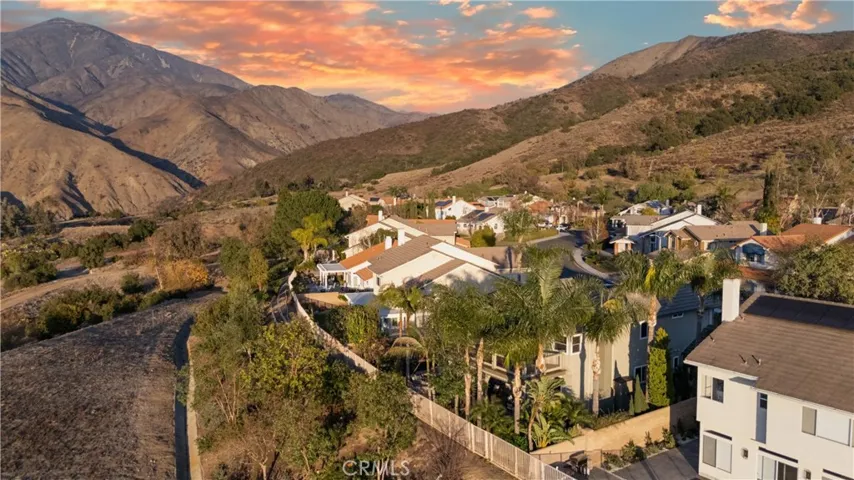 Surrounded by hills and mountains