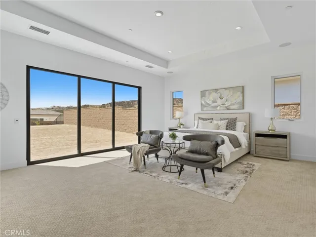 Primary Bedroom: Silverado Modern Farmhouse - Ridge Collection at Bella Vista - Photo of Homesite 66.