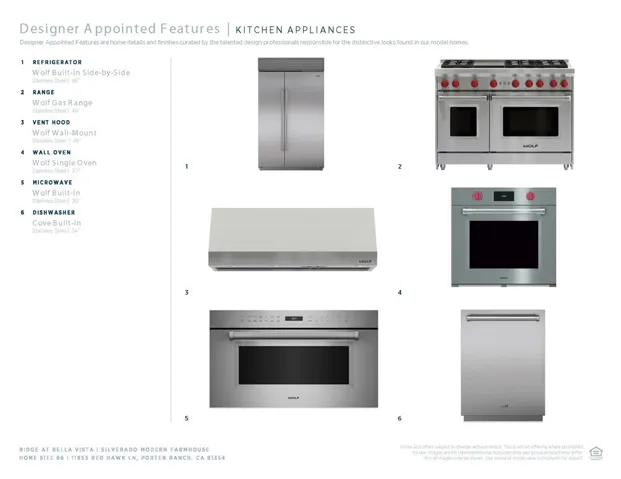 Silverado HS 66 - Ridge Collection at Bella Vista
Designer Appointed Features / Interior Selections