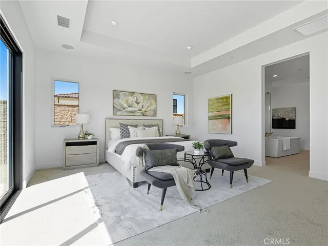 Primary Bedroom: Silverado Modern Farmhouse - Ridge Collection at Bella Vista - Photo of Homesite 66.
