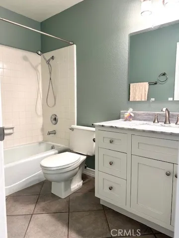 Hallway bathroom