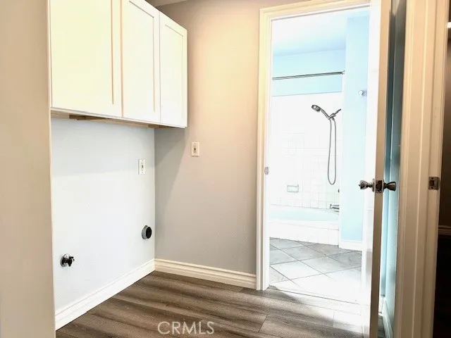 Laundry area