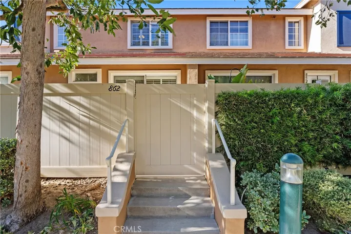 Gated Courtyard Entry