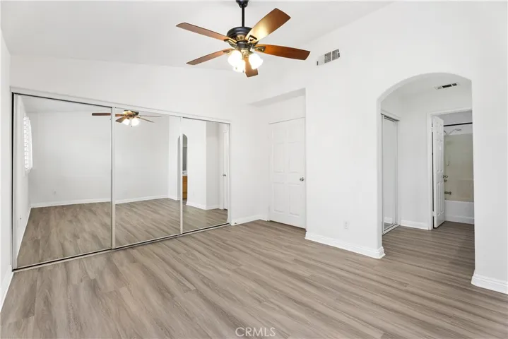 Master Bedroom with Ceiling Fan
