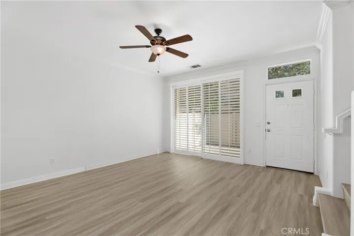 Ceiling Fan in Living Room