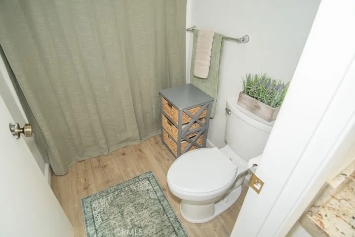 part of master bathroom