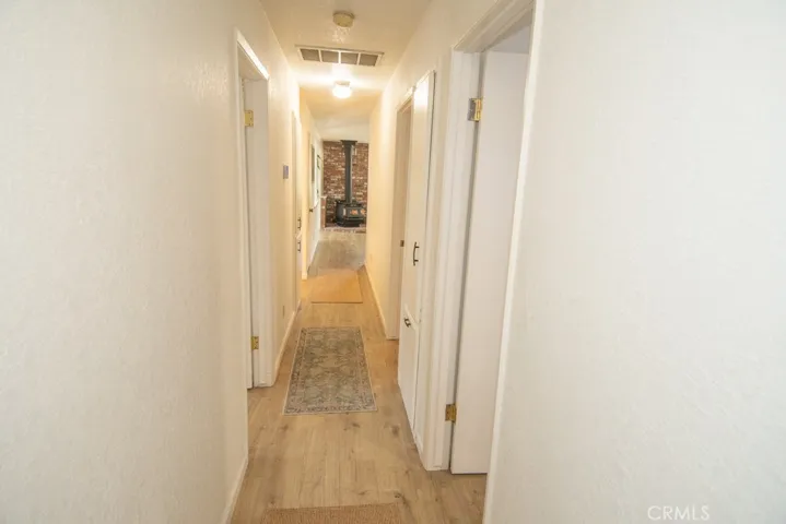 hall looking from livng towards bedrooms