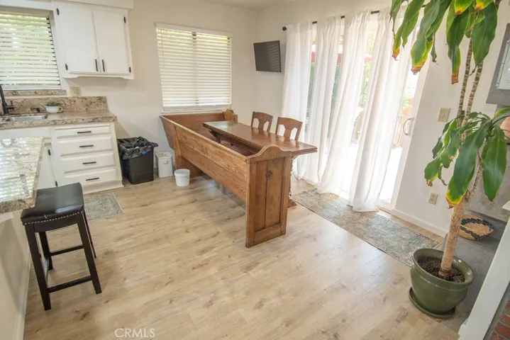 new kitchen and dining area floors