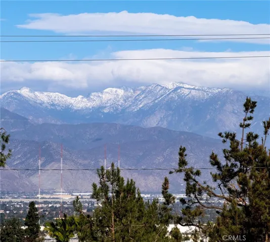 long range shot of distant mountains