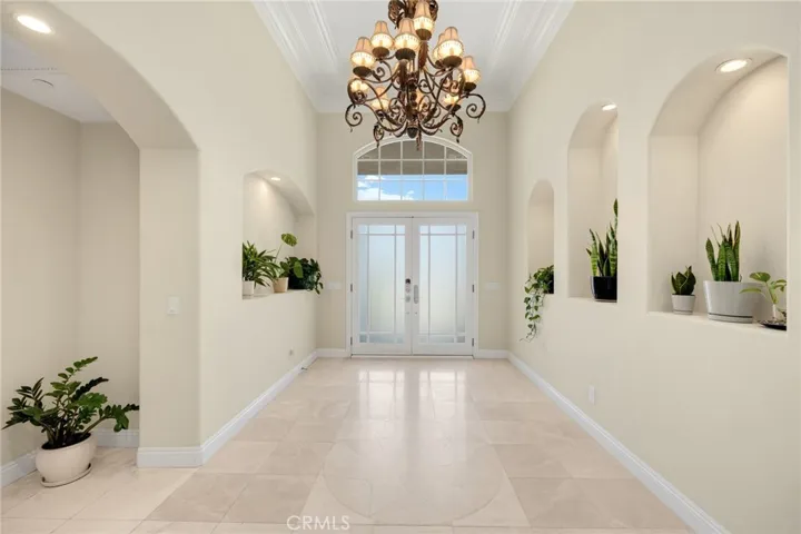 As you enter