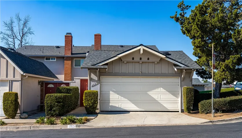 Front Entrance and 2 Car Garage