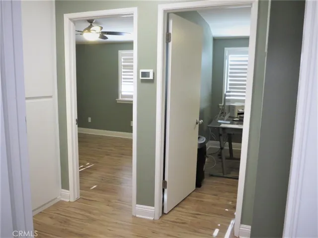 Two bedrooms side by side.
