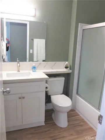 Hallway bathroom