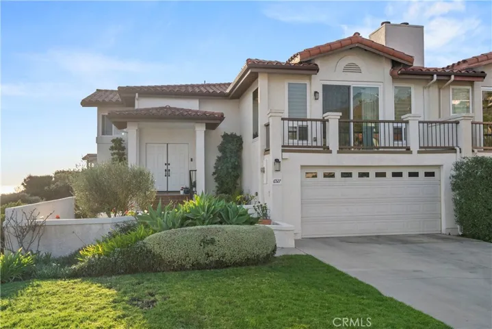 The location of this home is very private and this home sits back from Palos Verdes Drive South and street noise.