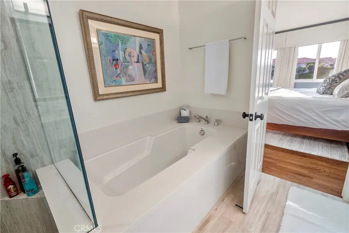 View of Soaking tub. Both large full bathrooms have been completely renovated with electrical and plumbing.
