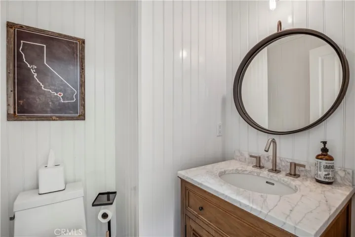 Downstairs powder bath