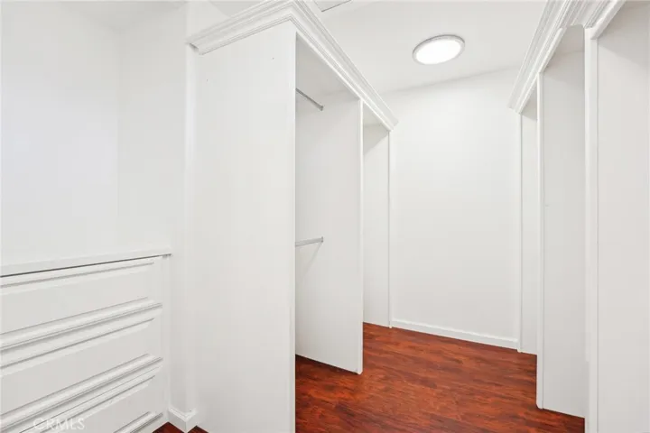 Master walk in closet