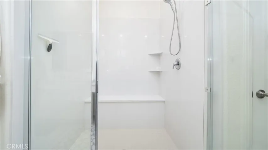 Large walk-in shower
