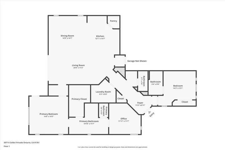 Large open floor plan