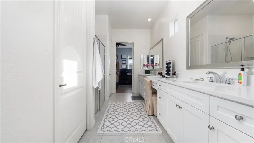 His and hers vanities