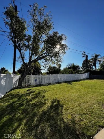 Flat grassy area