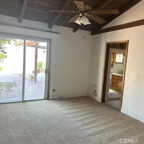 Primary suite has backyard access and FOREVER VIEWS!