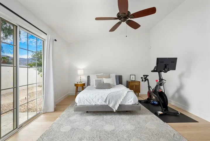 Primary Bedroom and Patio