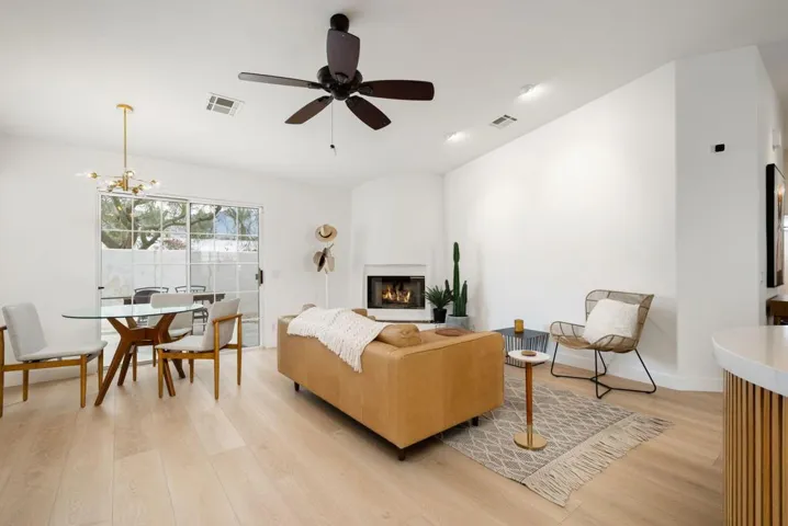 Living Room and Breakfast Nook