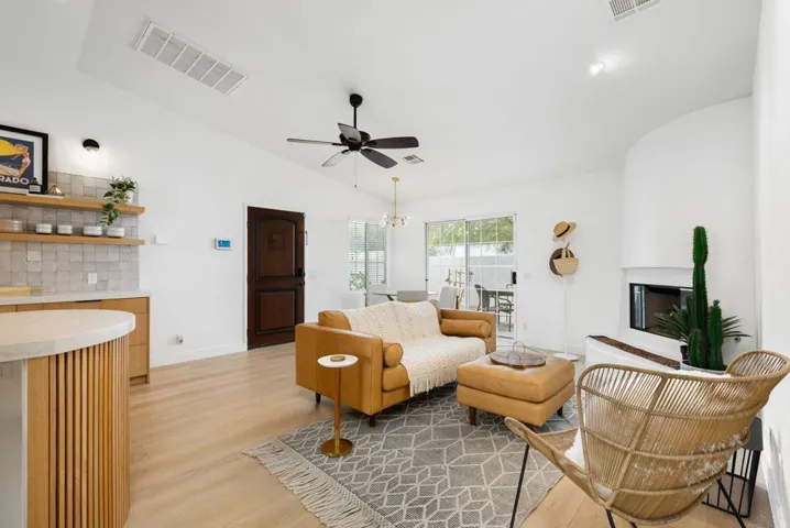 Open Kitchen and Living Room