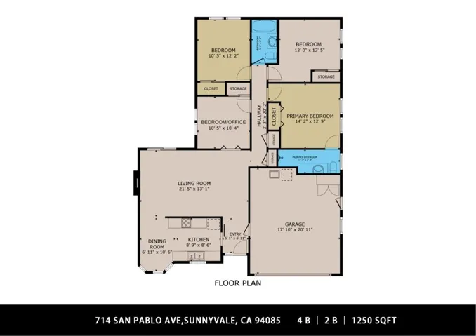 714 San Pablo Avenue, Sunnyvale, California 94085