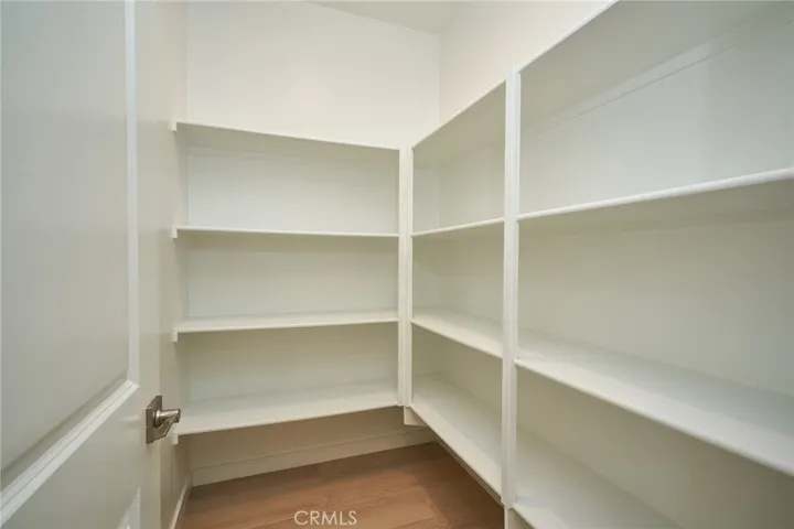 Amazing walk in kitchen pantry!