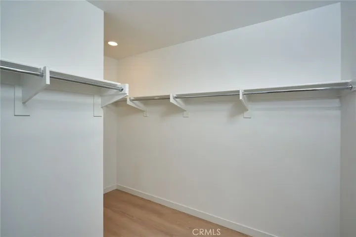 Primary closet