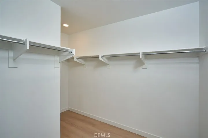 Primary closet