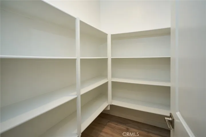 Amazing walk in kitchen pantry!