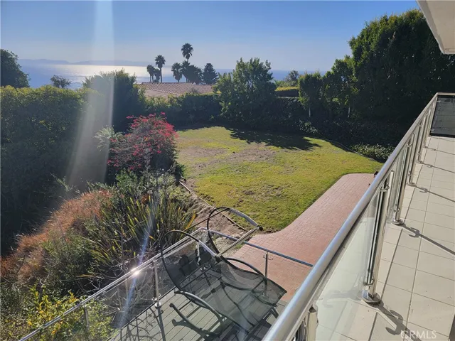View from balcony