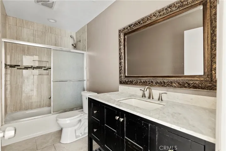 Restroom in the hallway
