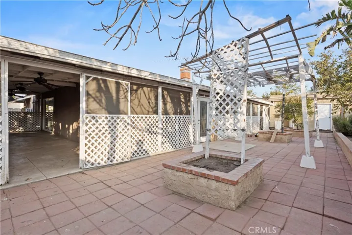 Back patio cont'