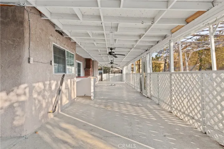 Back patio
