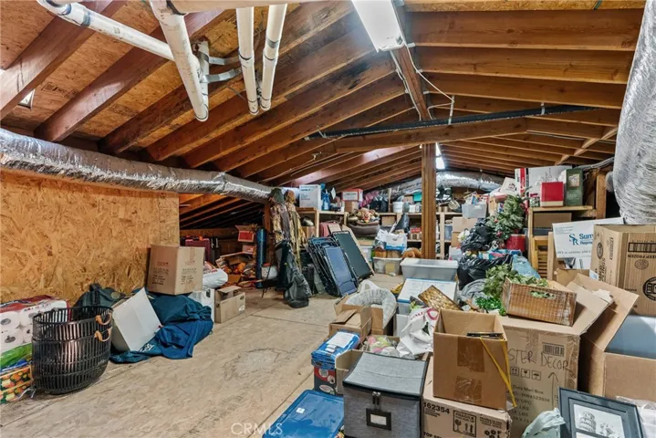 Walk in Attic Storage