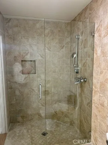 Upstairs Stone Master Shower