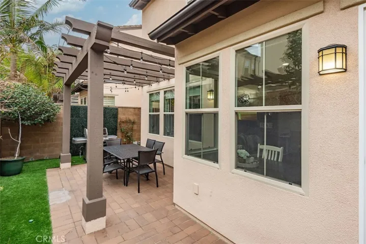 Private patio