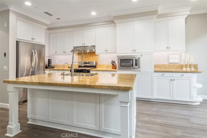 Updated kitchen with stainless appliances
