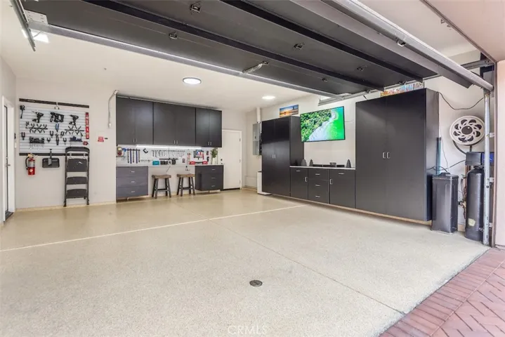 Garage with storage